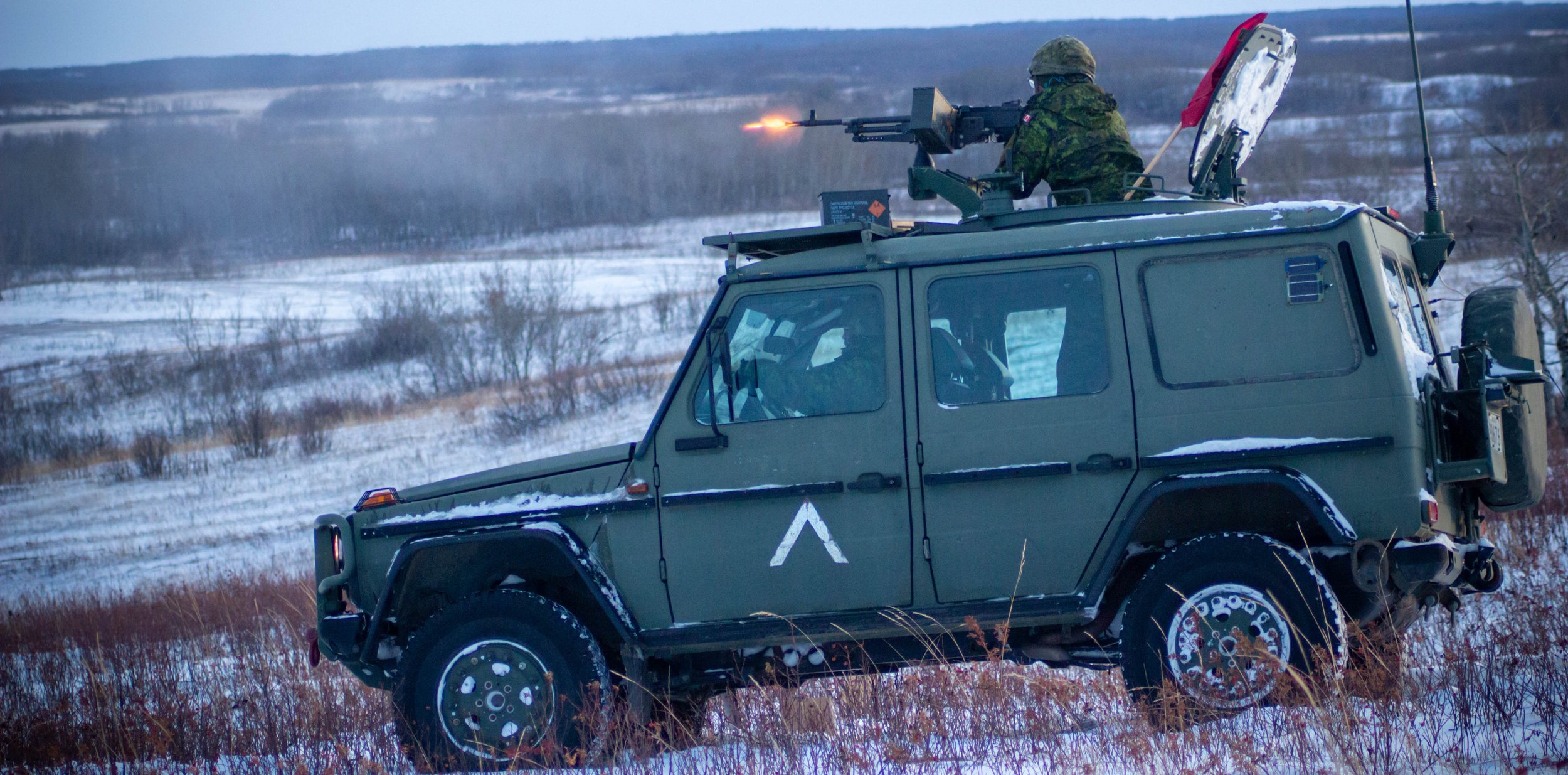 South Alberta Light Horse members during a training activity