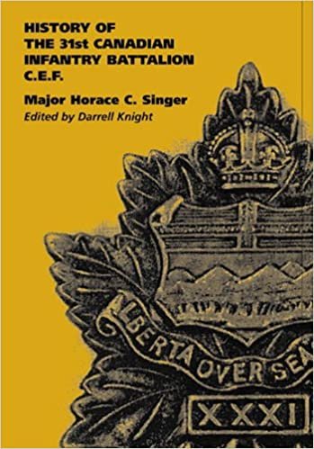 History of Thirty-First Battalion C.E.F. cover